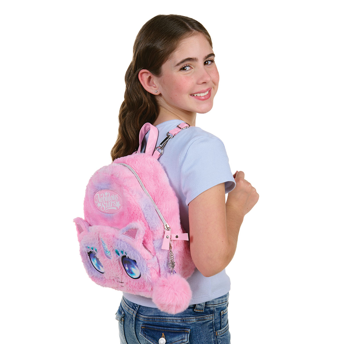 Nebulous Stars Fluffy Backpack - Stella Nebulous Stars Fluffy Backpack - Stella