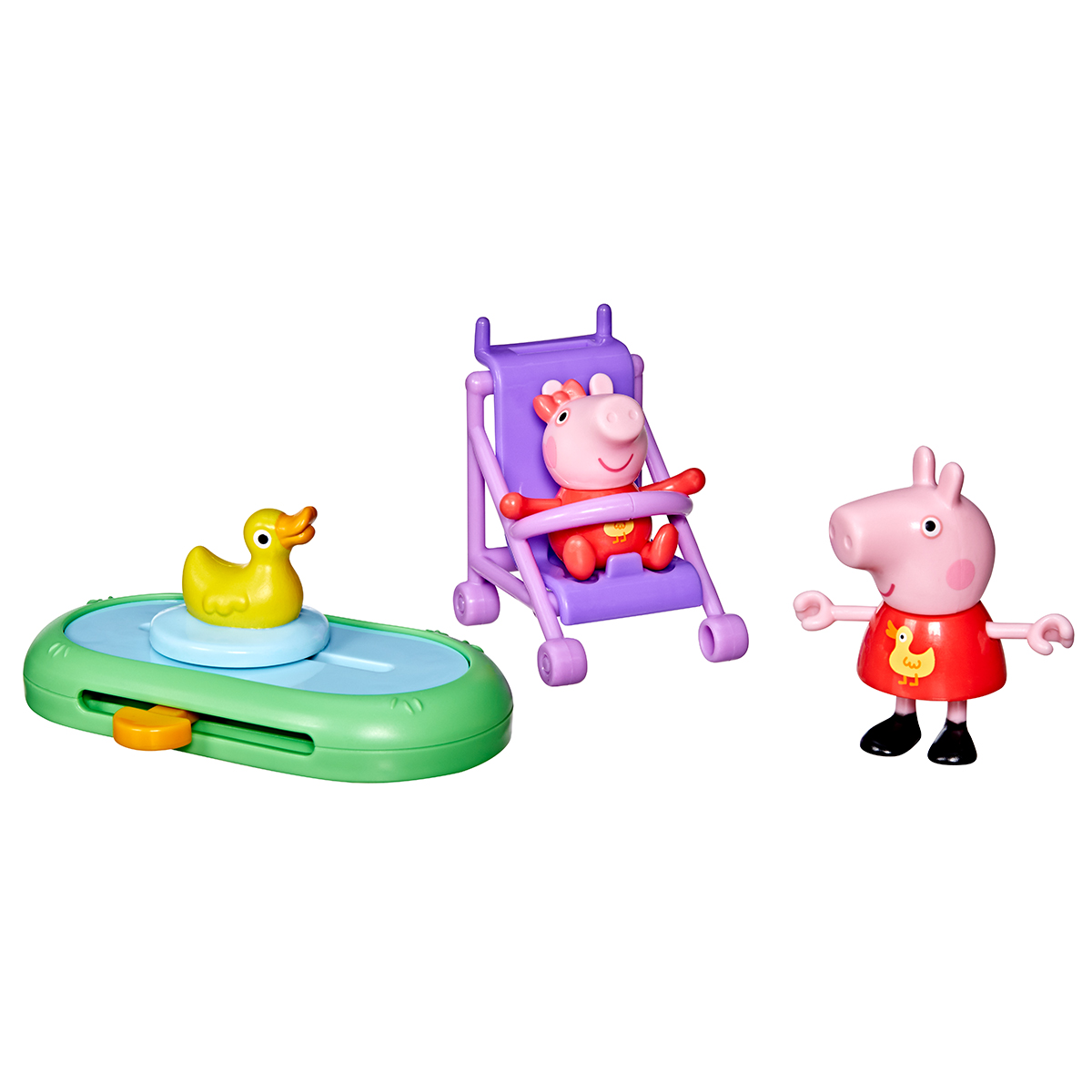 Peppa Figurines Playset from the Peppa Moments series – Sisters on a Walk