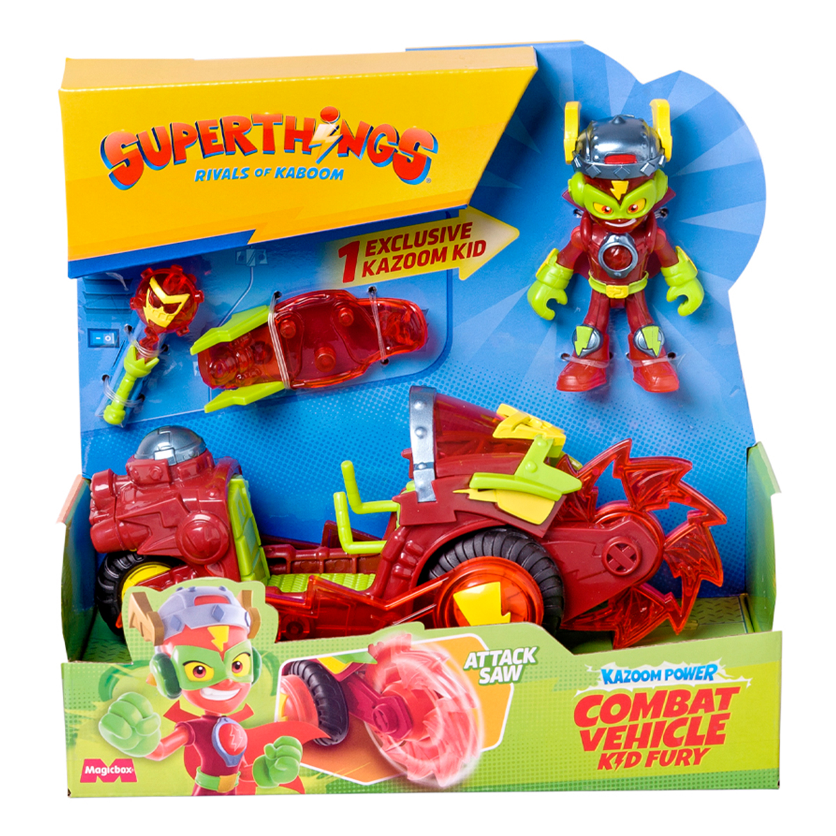 Play set SuperThings series Combat Vehicles - Kid Fury