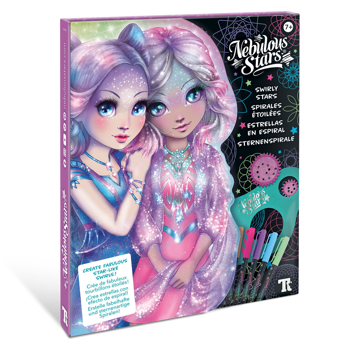Nebulous Stars Art Kit - Sketchbook: Star Spirograph