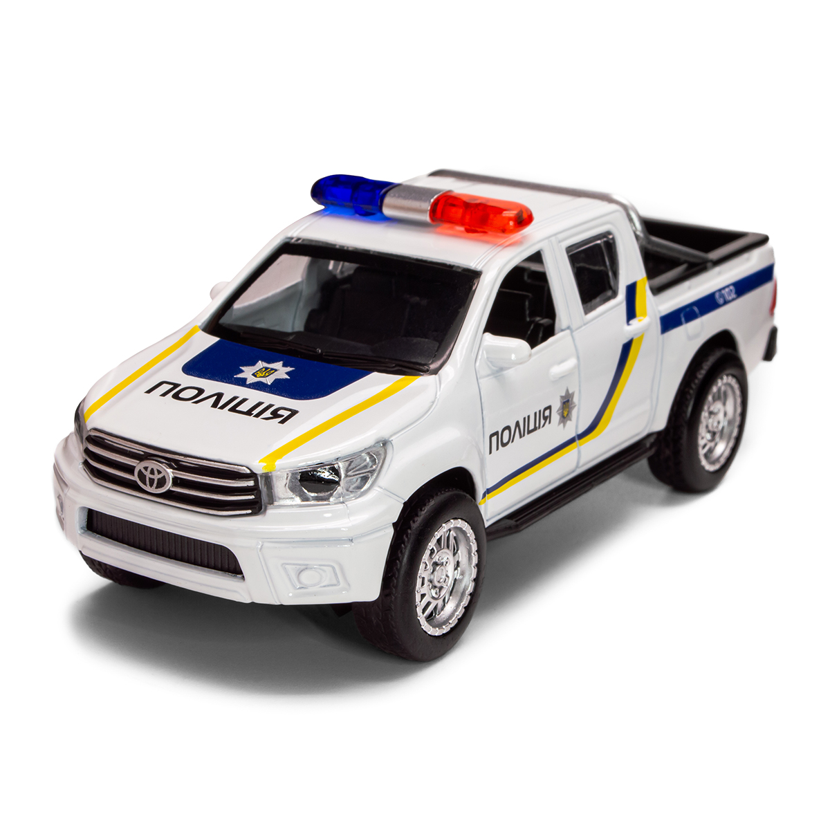Car model - Toyota Hilux Police (white)