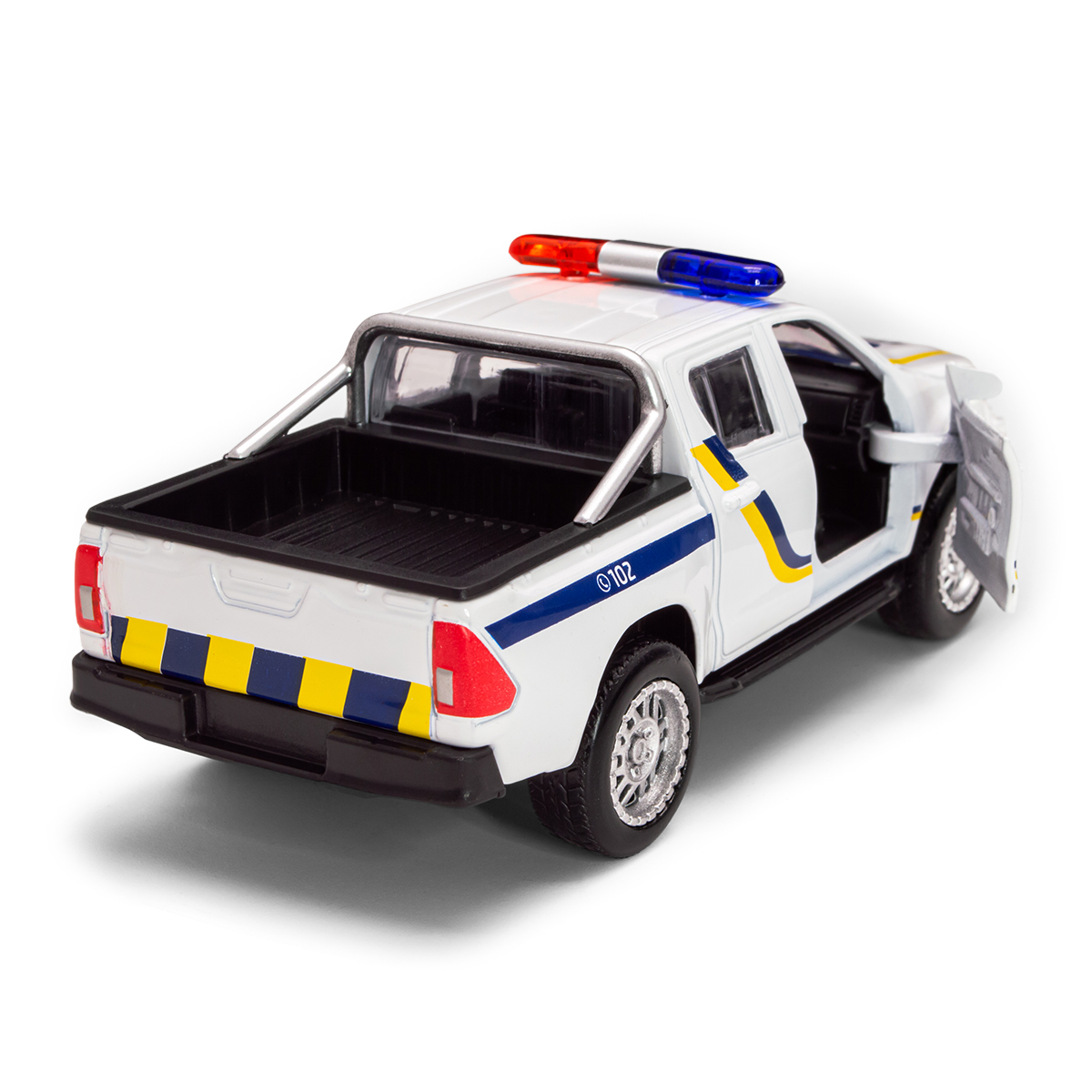 Car model - Toyota Hilux Police (white)