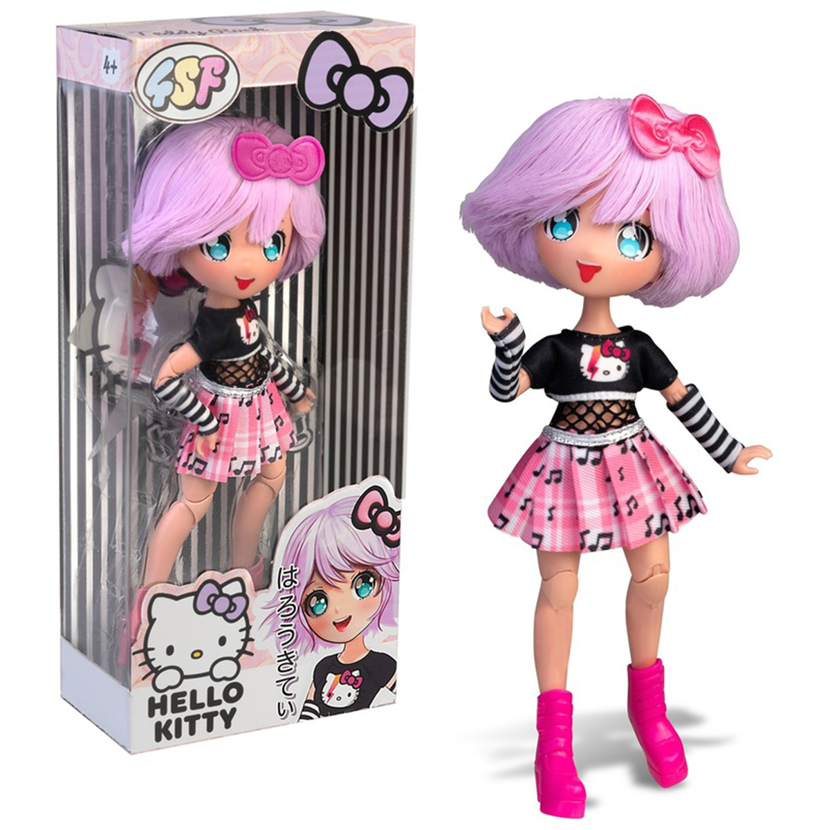 4SF Manga Dolls Hello Kitty Series Doll – Teddy Rock
