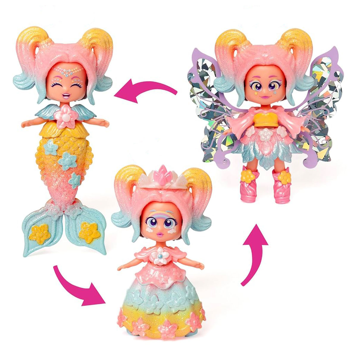 Kookyloos Doll Playset - Rainbow