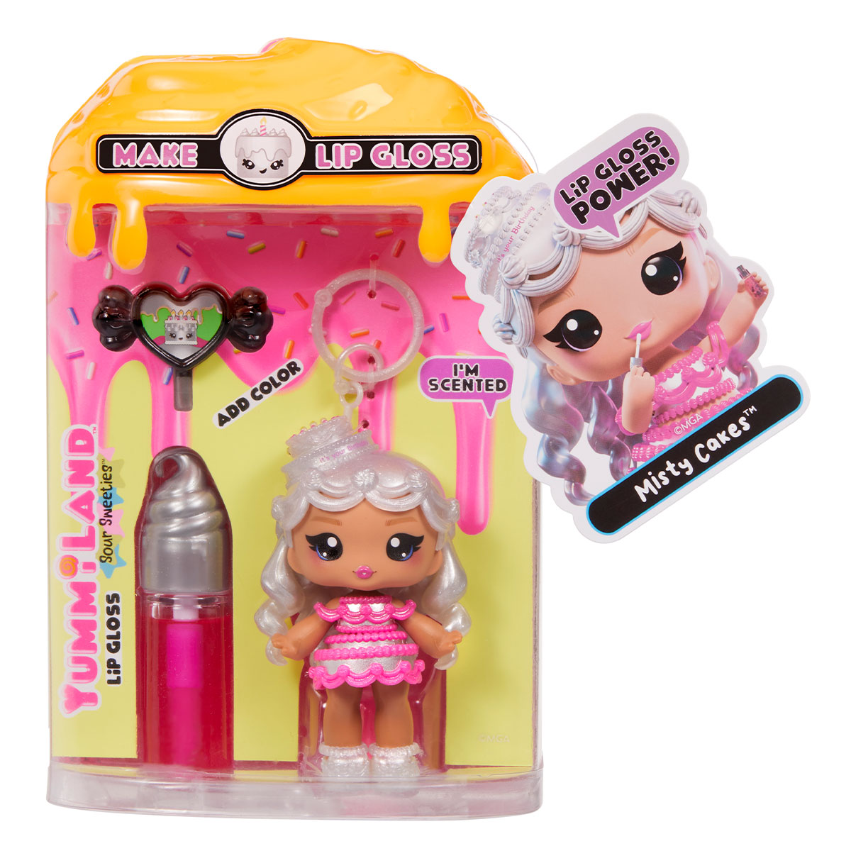 Yummiland SS Doll and Lip Gloss Playset – Misty Cakes