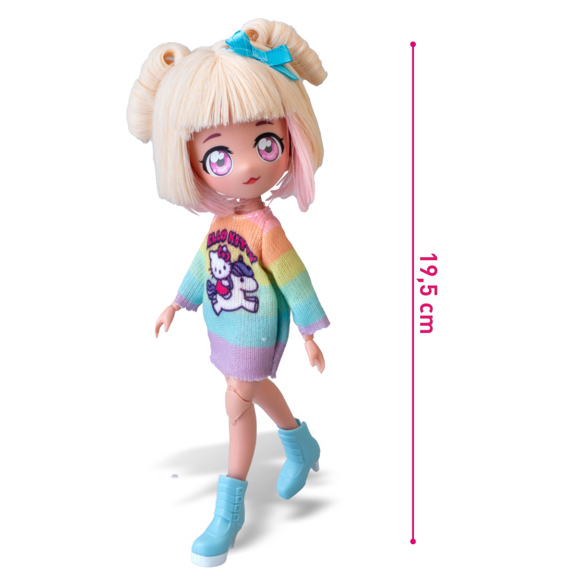 Игровой набор 4SF Manga Dolls серии Hello Kitty – Стильная Конфетка-единорог Игровой набор 4SF Manga Dolls серии Hello Kitty – Стильная Конфетка-единорог