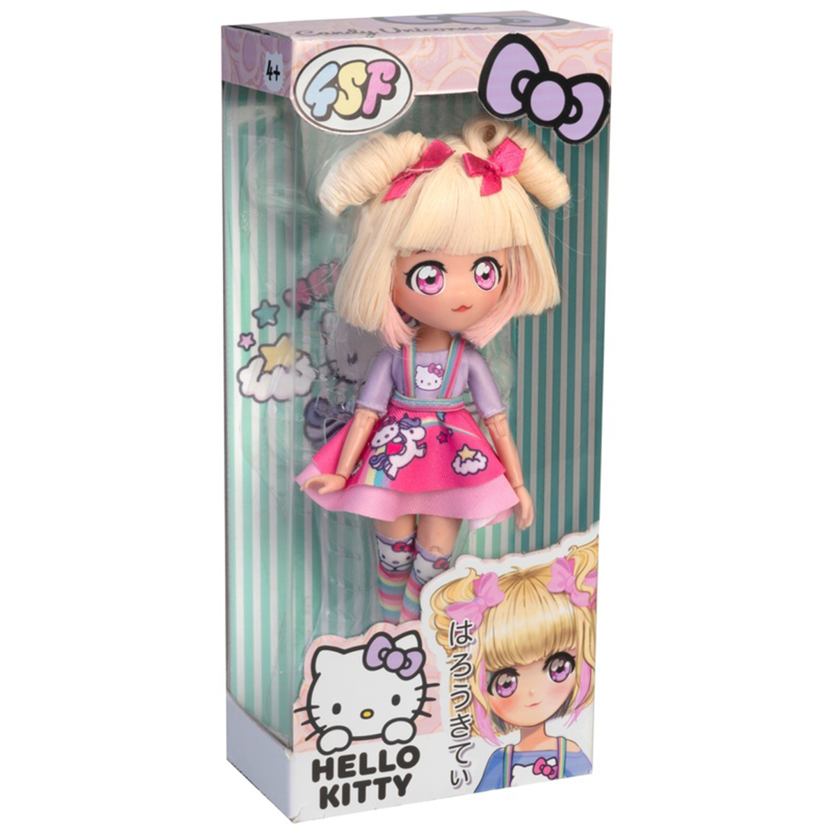 Ляльки-манга серії Hello Kitty 4SF – цукерки з єдинорогом