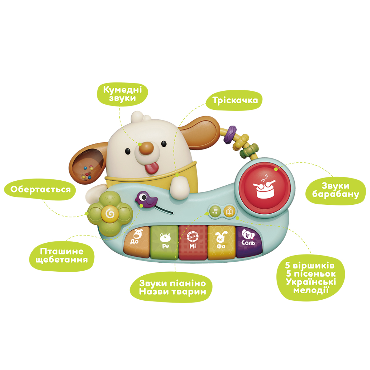 Kiddi Smart Musical Toy - Miracle Piano (1) Kiddi Smart Musical Toy - Miracle Piano (1)