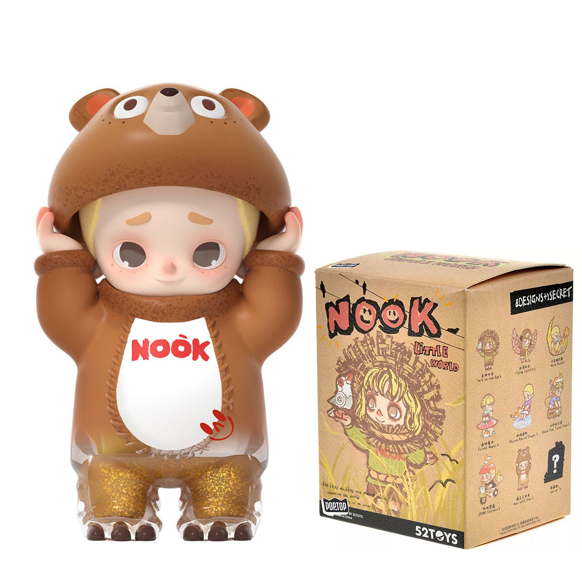 Коллекционная фигурка POP TOP 52Toys серии NOOK - Маленький мир