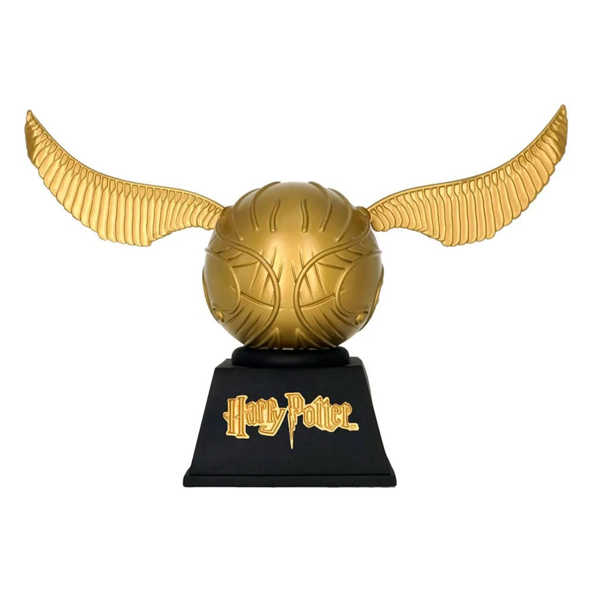 Harry Potter Deluxe Series Monogram Piggy Bank - Golden Snitch