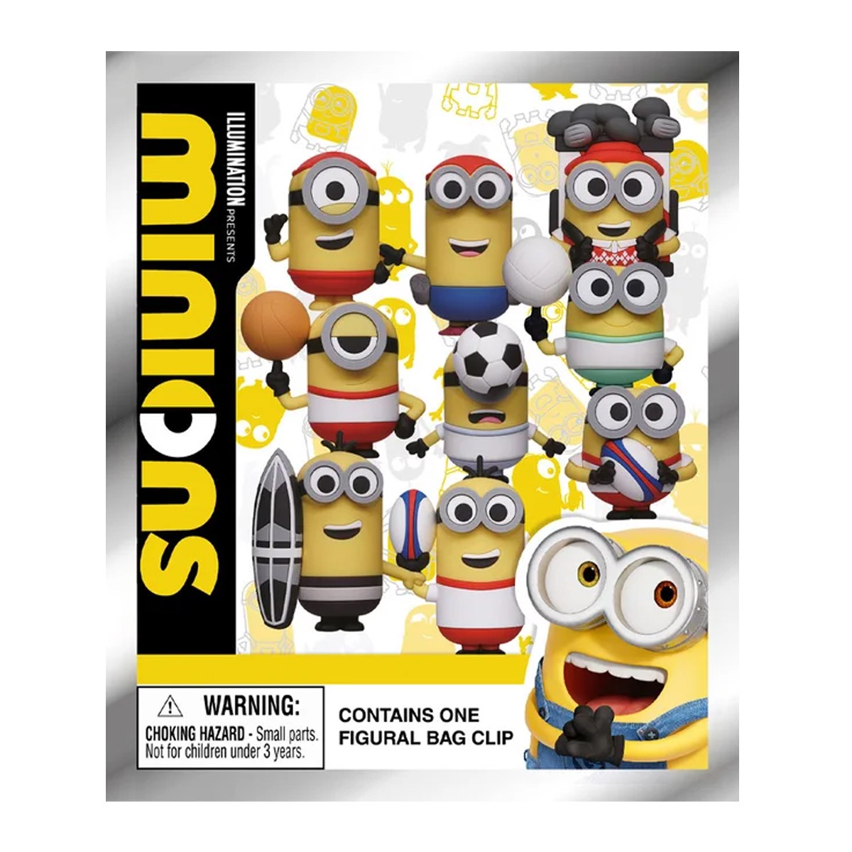 Monogram Clip-On Action Figure from the Sports Minions Series
