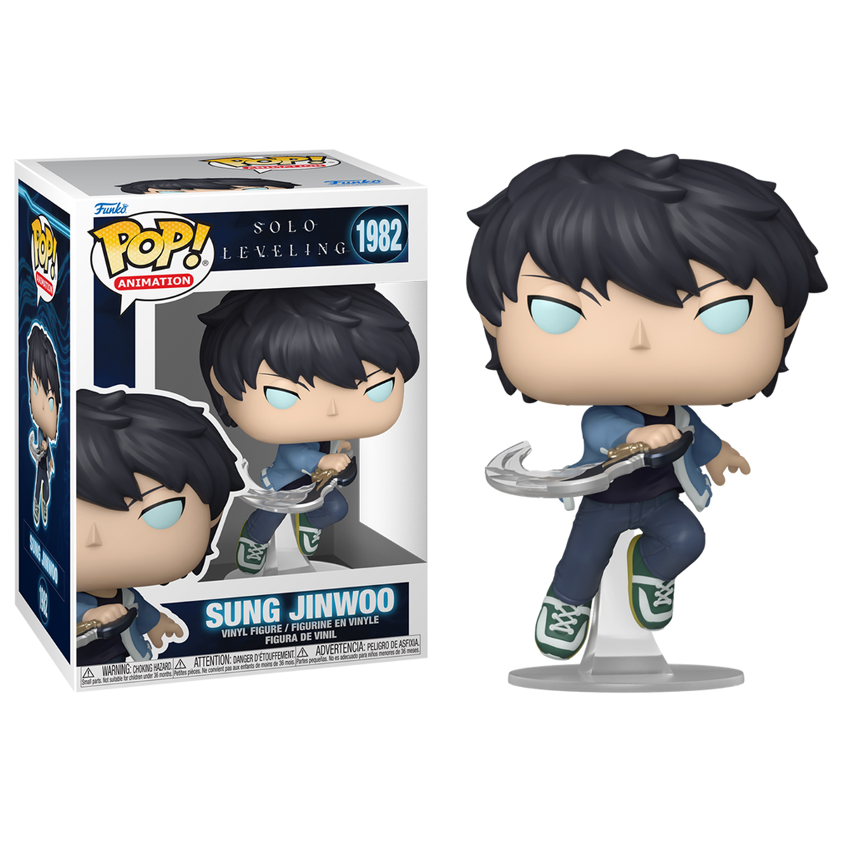 Funko POP! Action Figure - Sung Jin Woo (w/CH) Funko POP! Action Figure - Sung Jin Woo (w/CH)
