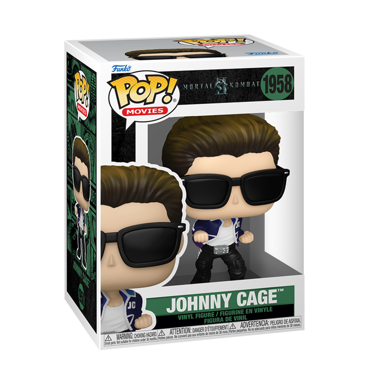 Funko POP! Mortal Kombat II Action Figure - Johnny Cage