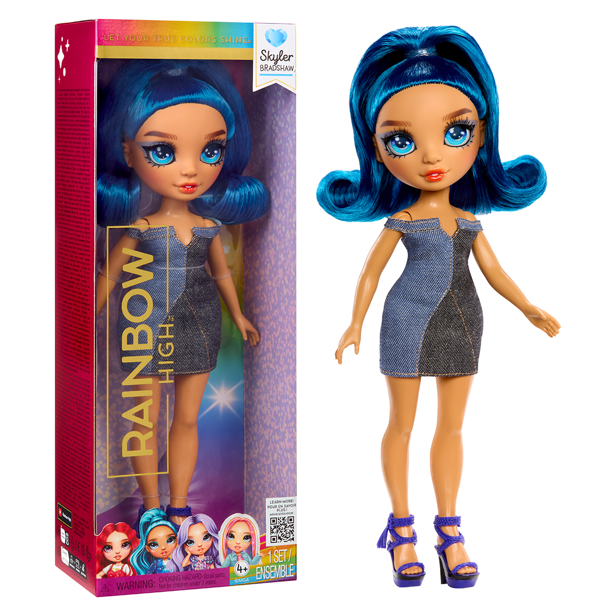 Rainbow High doll from the OPP series - Skyler