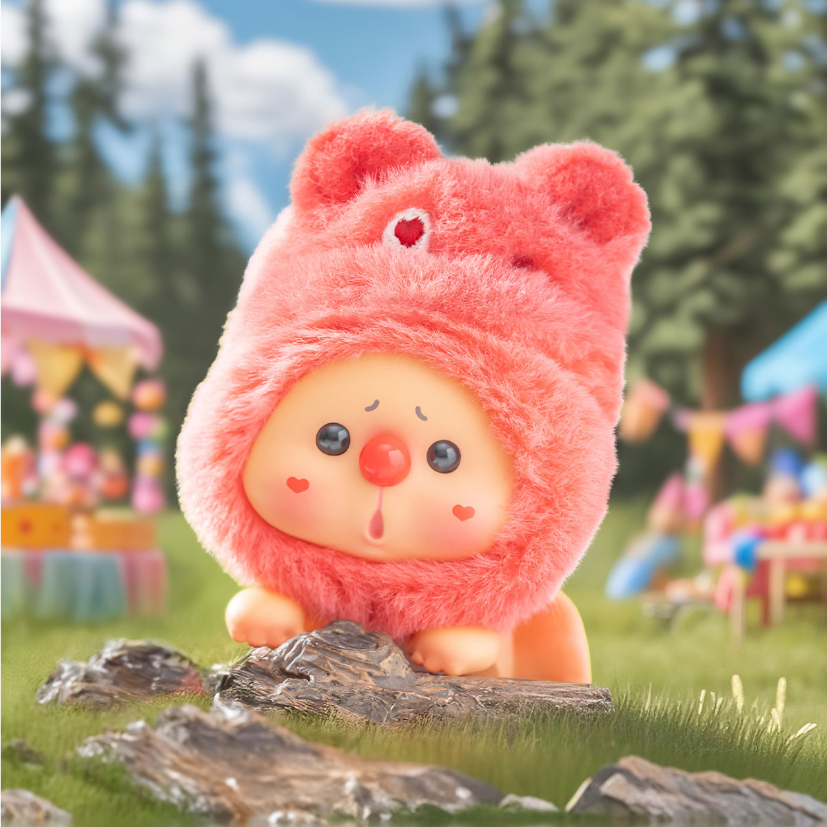 Коллекционная фигурка POP TOP JOTOYS серии Oyo - Вечеринка зверушек Коллекционная фигурка POP TOP JOTOYS серии Oyo - Вечеринка зверушек