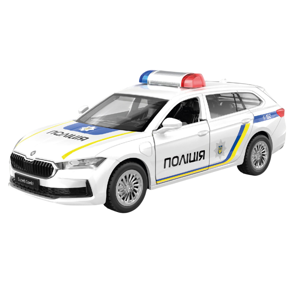 Автомодель – Skoda Superb Combi iV Полиция