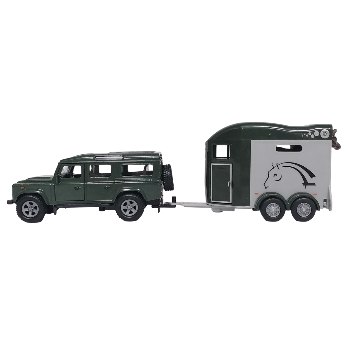 Land Rover Playset (with trailer and horse figures)