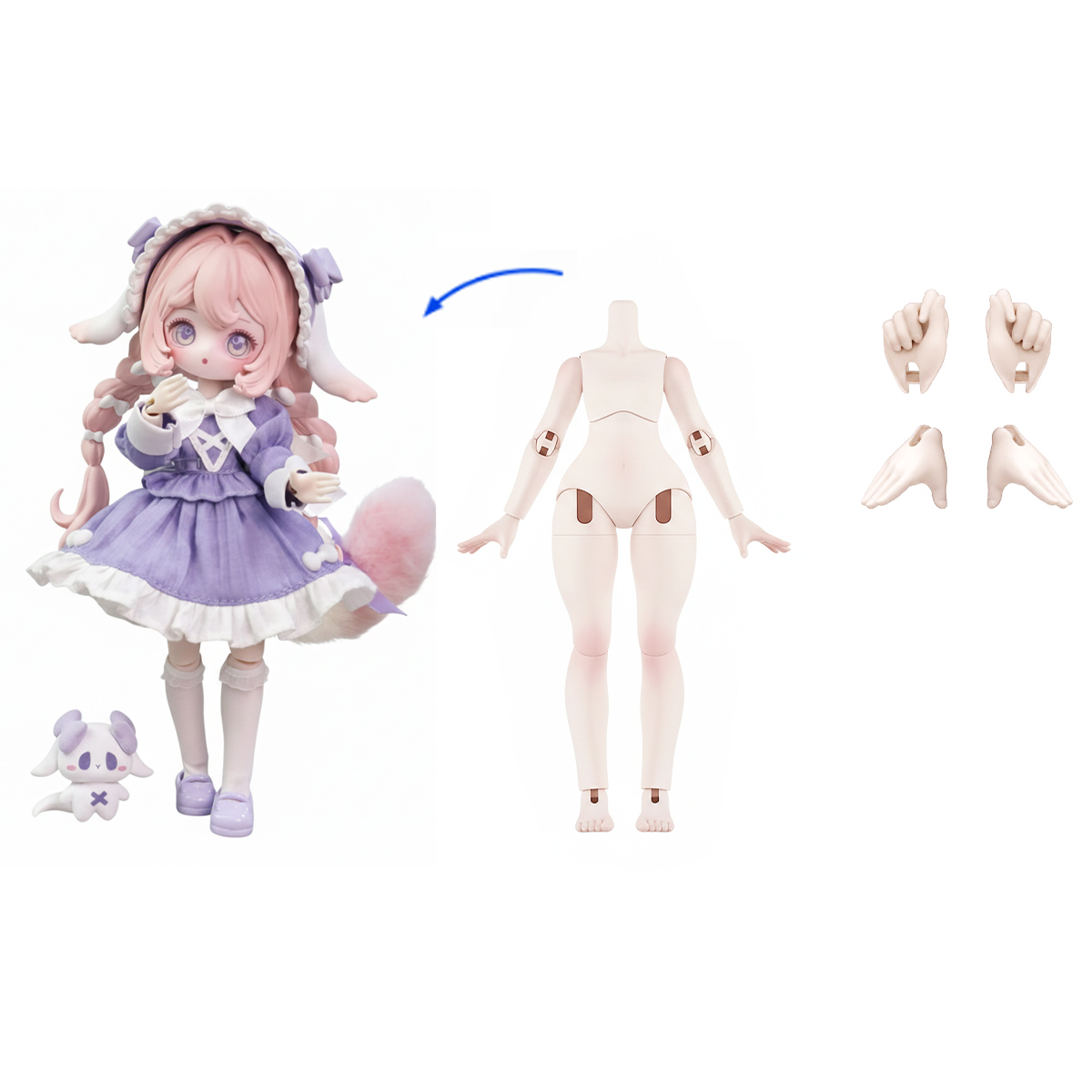 Коллекционная кукла BJD POP TOP Lucky Emma - Истории Эльфийки Лулу