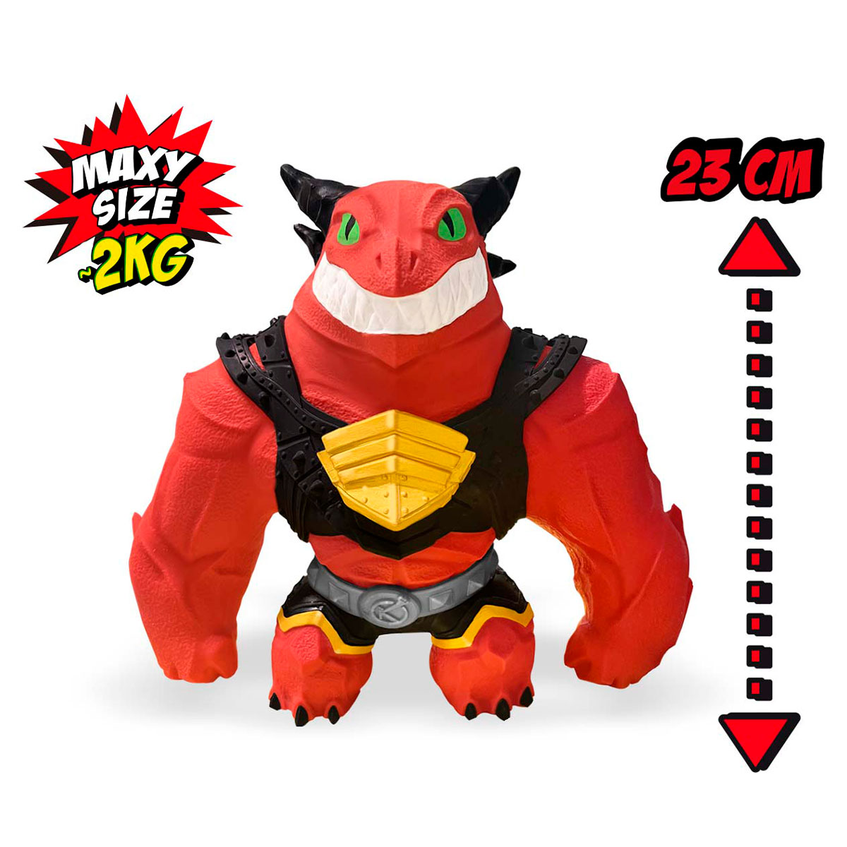 Elastikorps Maxy Fighter 3: Extra Force Red Dragon Stretch Toy