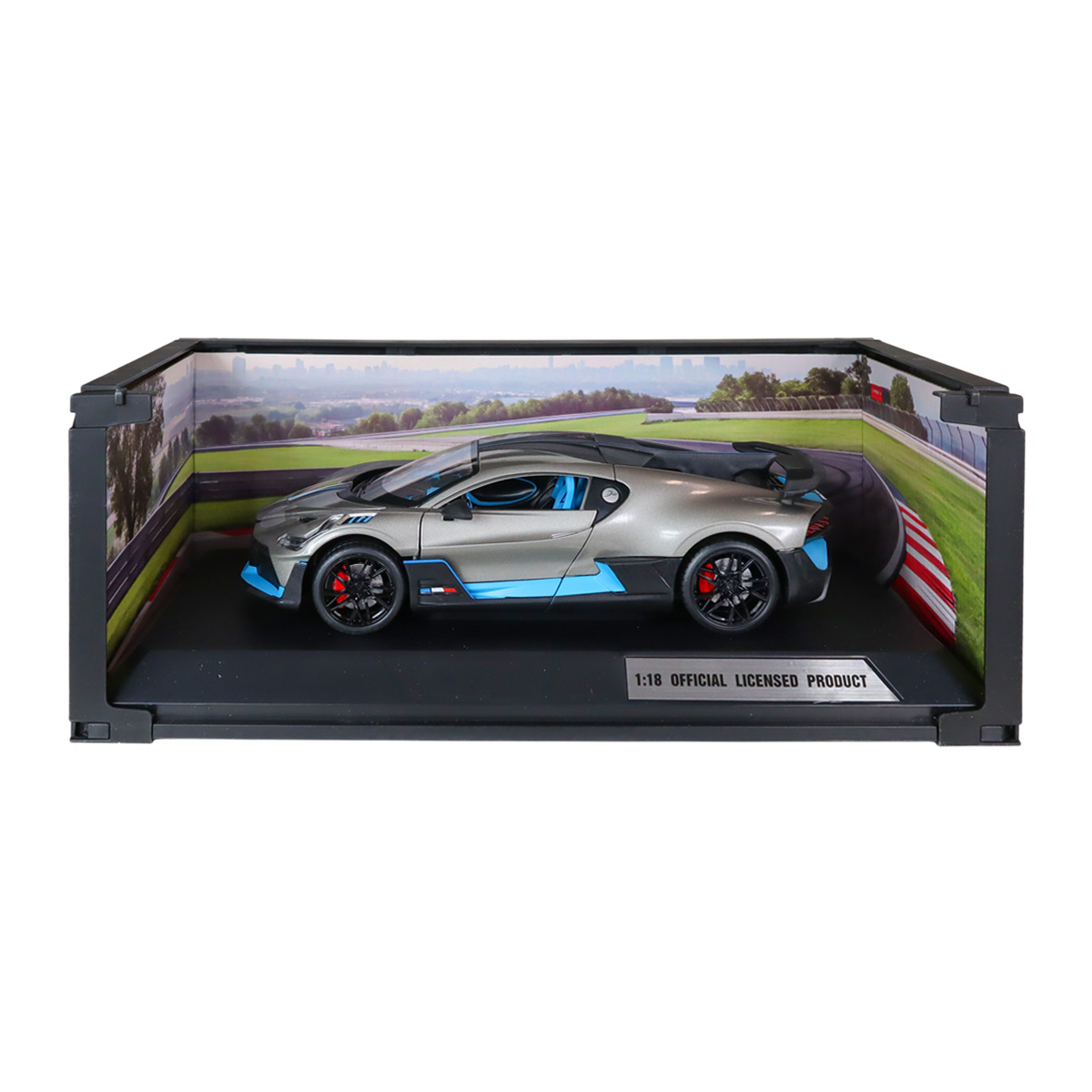 Car model - Bugatti Divo (gray, 1:18)