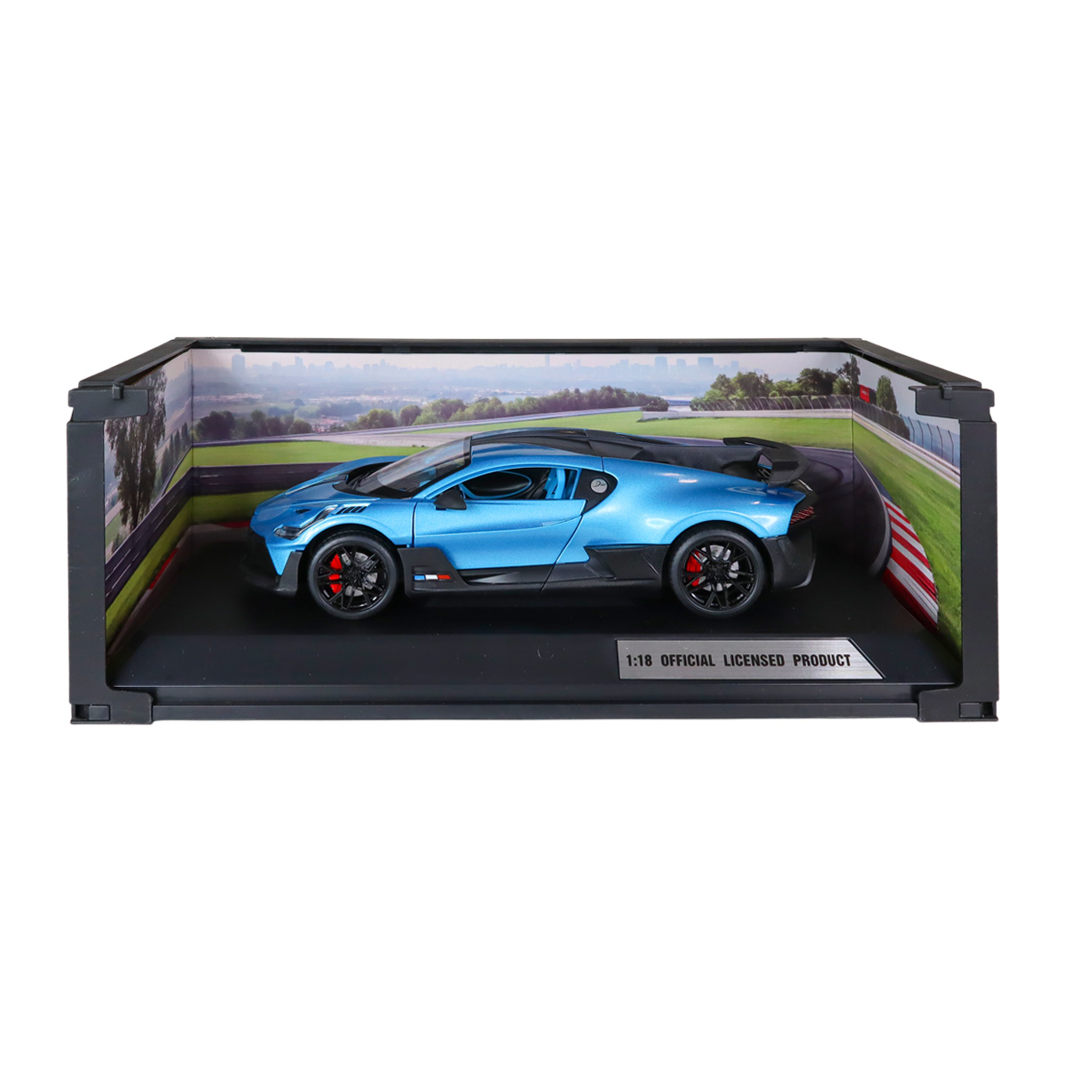 Car model - Bugatti Divo (blue, 1:18)