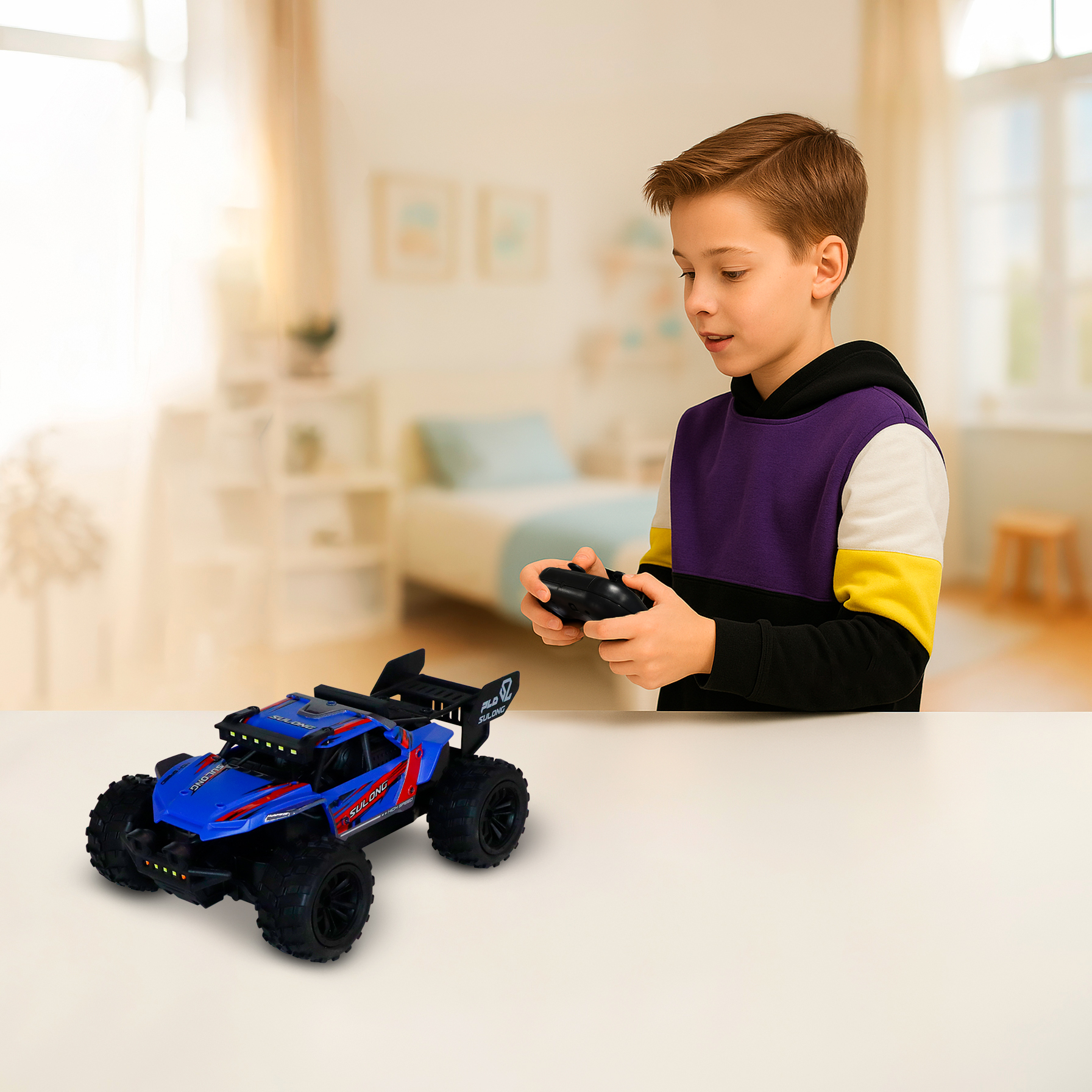 Off-road RC Car – High Speed (Blue, 1:16) Off-road RC Car – High Speed (Blue, 1:16)