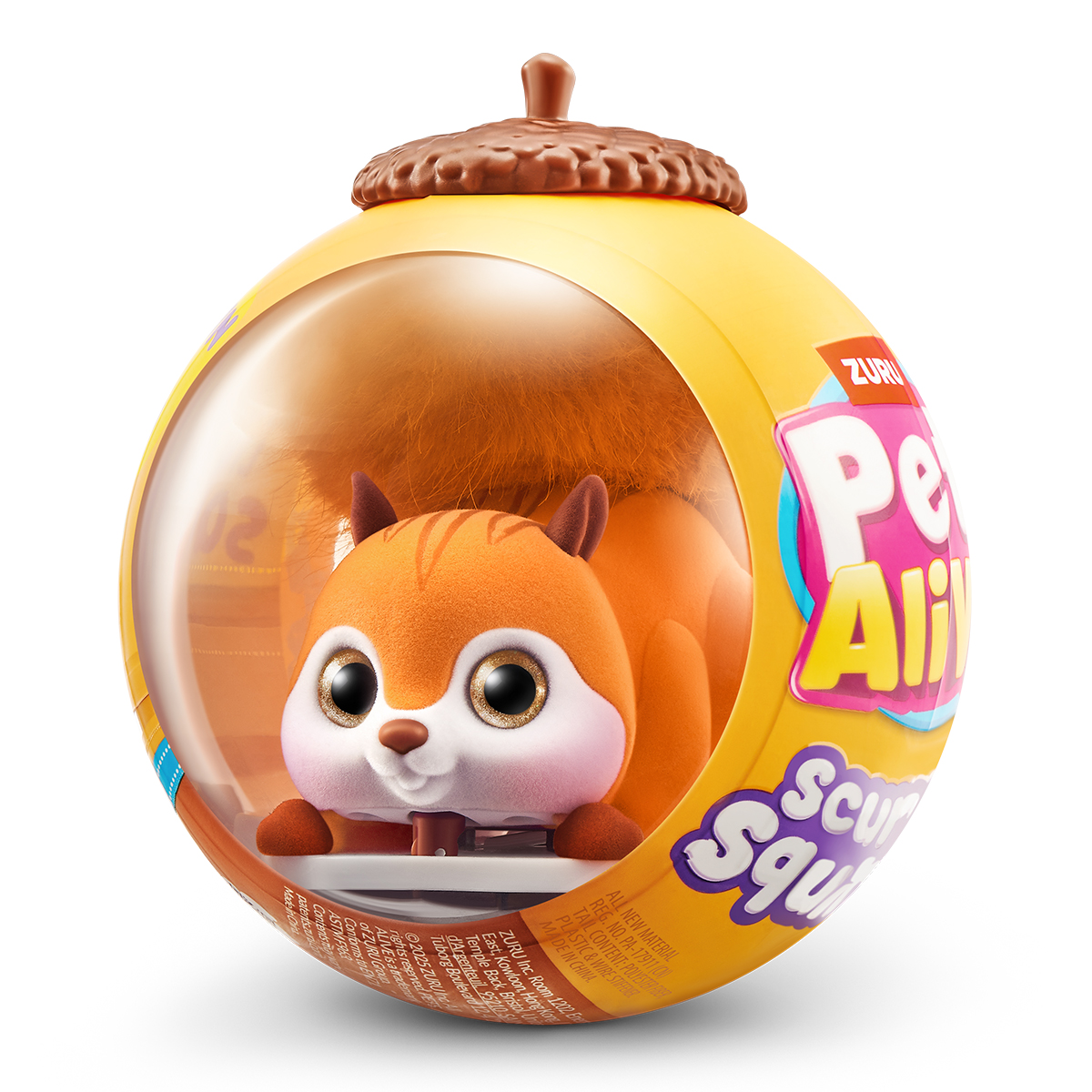 Pets Alive S1 Interactive Toy – Squirrel (Orange)