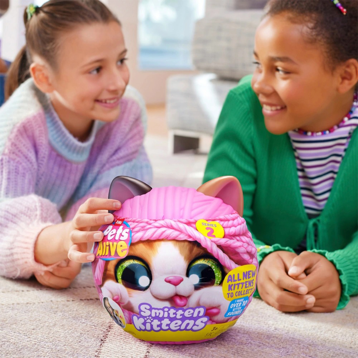 Pets Alive S2 Interactive Playset – Playful Kittens