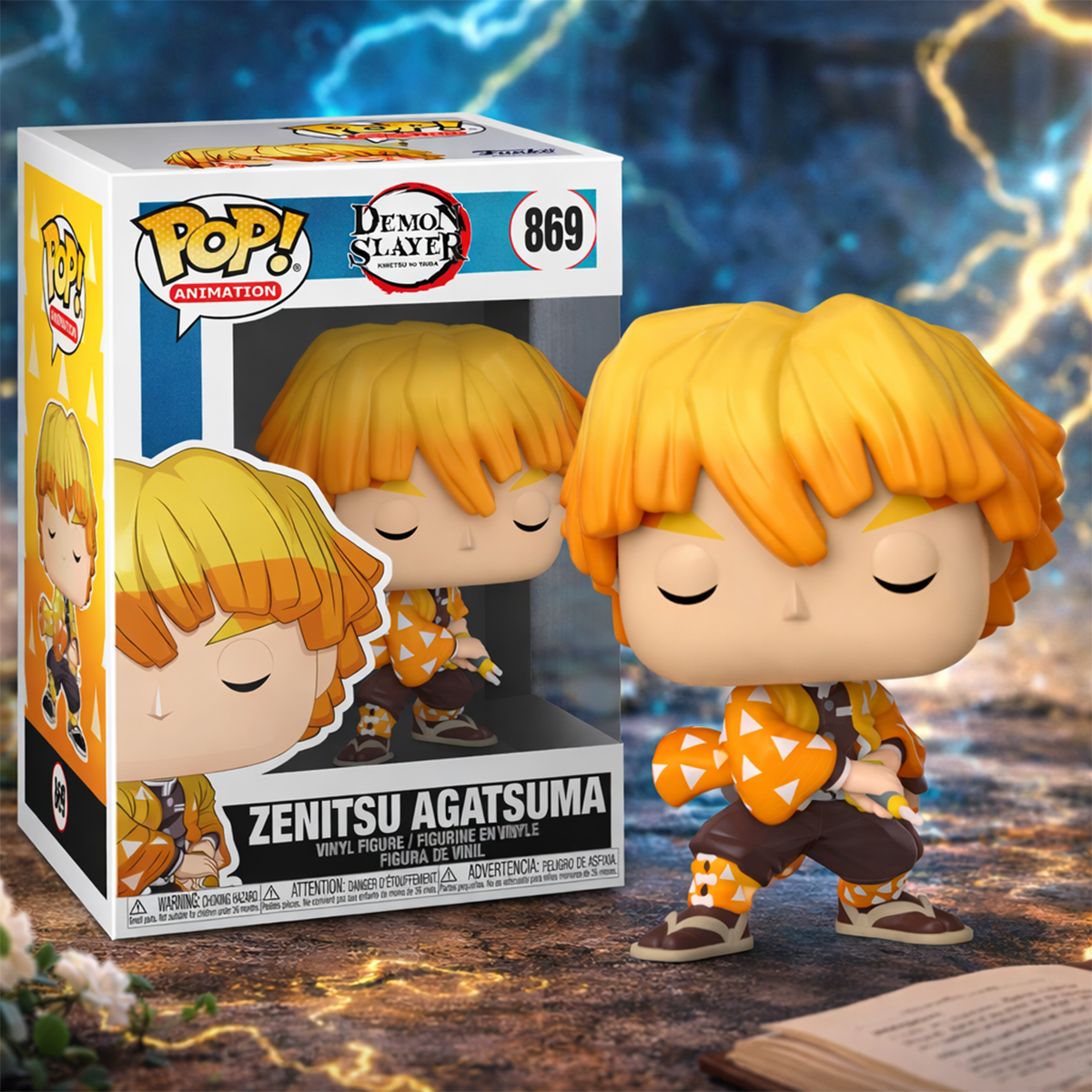 Funko POP! Demon Slayer Series Action Figure - Zenitsu Agatsuma