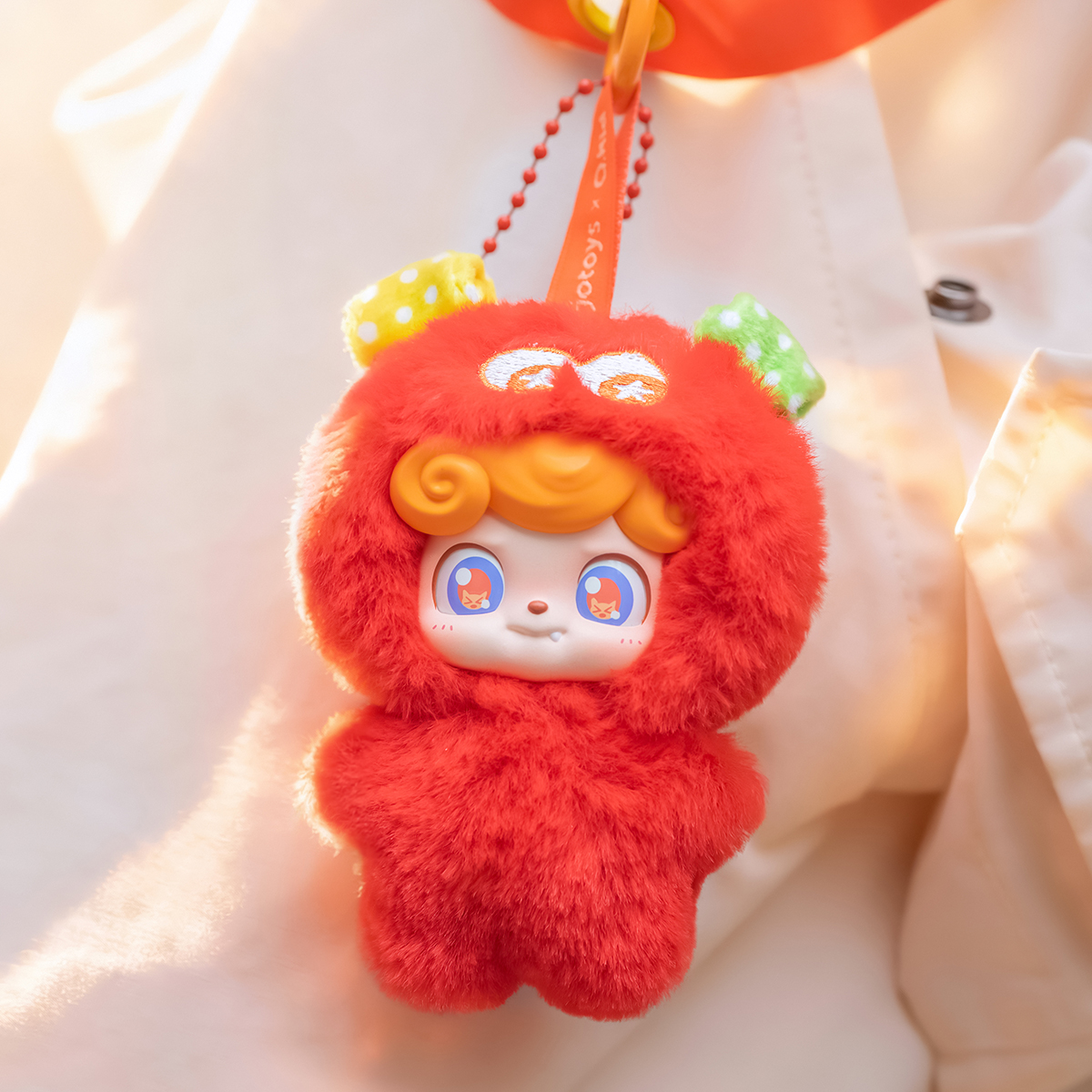 Коллекционная мягкая игрушка с кольцом POP TOP JOTOYS серии Q.Kid - Космо-волны