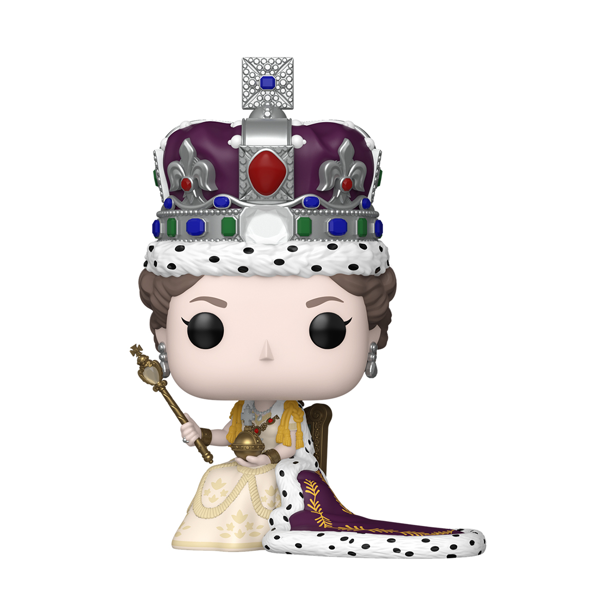 Funko POP! Coronation of Queen Elizabeth II Action Figure Funko POP! Coronation of Queen Elizabeth II Action Figure