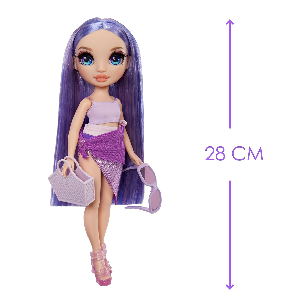 Rainbow High Swim & Style Doll - Violetta (with accessories)