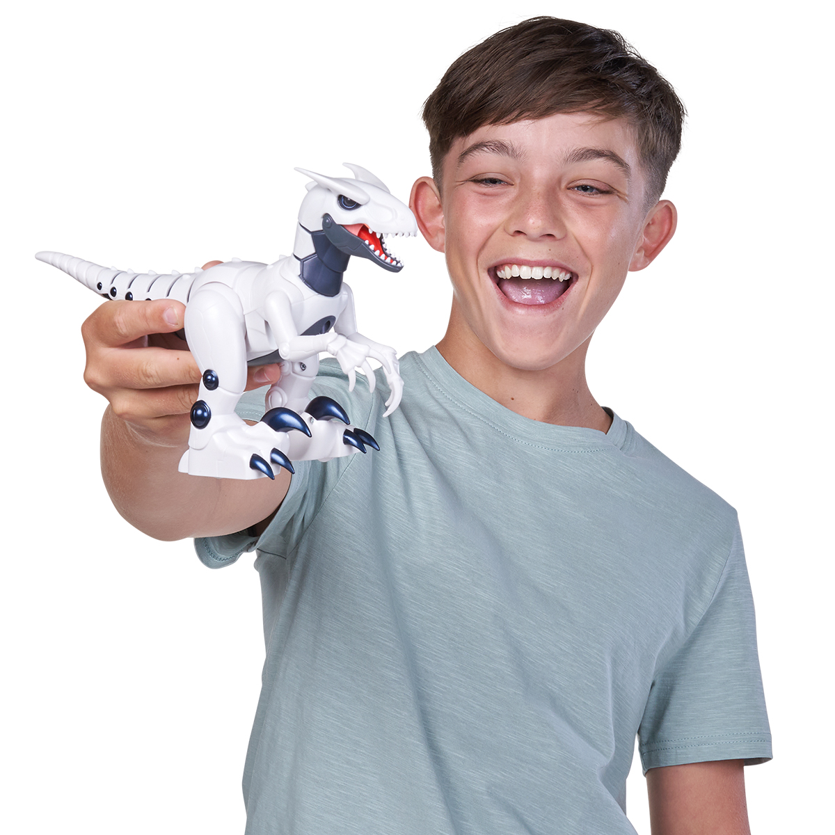 Robo Alive interactive toy from the Robo Dino series – Raptor