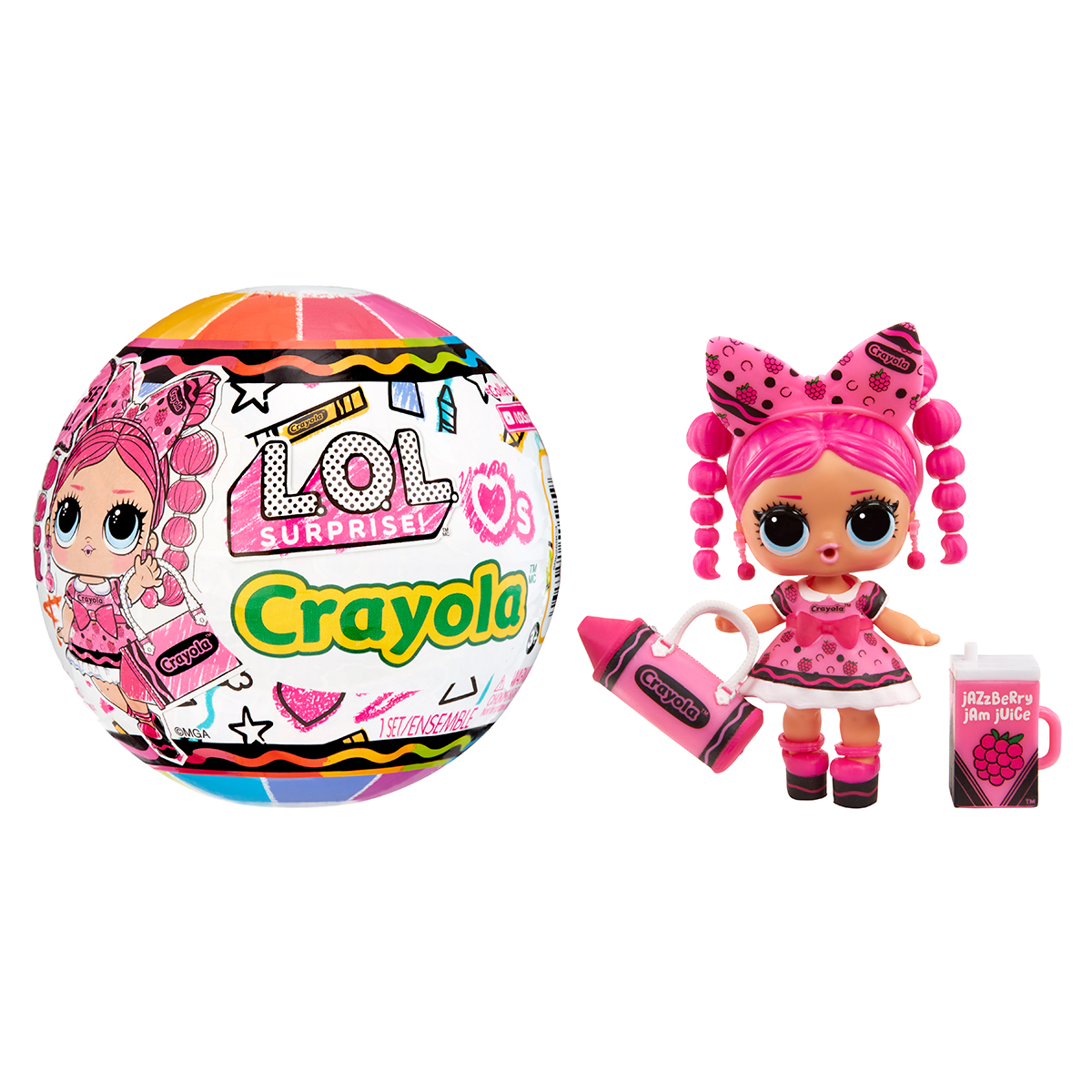 Crayola Loves LOL Surprise! Doll Playset