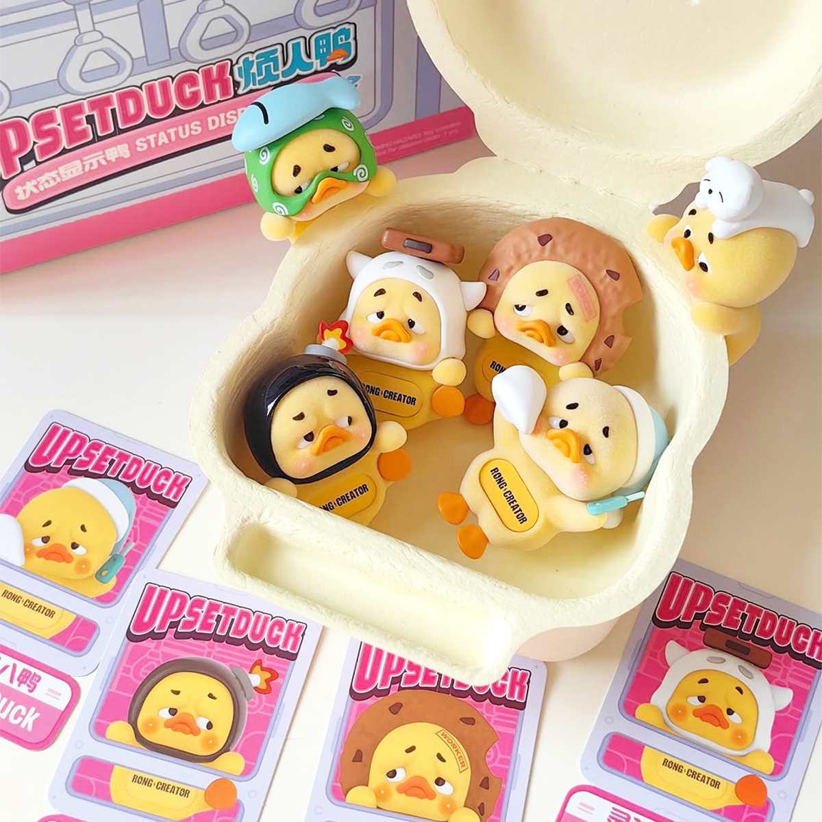POP TOP 1983toys Upset Duck Collectible Figure - Special Mood POP TOP 1983toys Upset Duck Collectible Figure - Special Mood