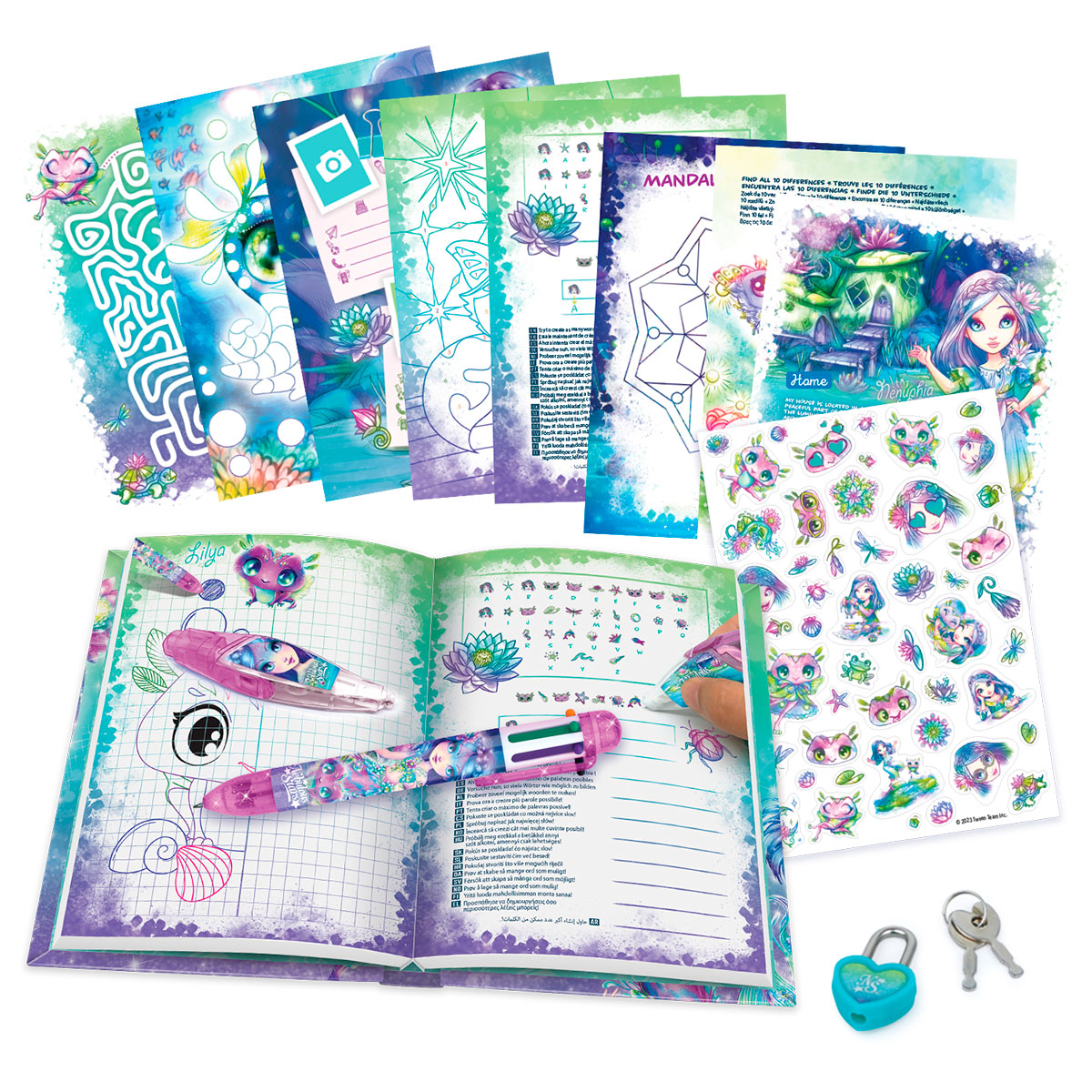 Large Journal Set for Nebulous Stars Secrets - Nenufia's Dreams Large Journal Set for Nebulous Stars Secrets - Nenufia's Dreams
