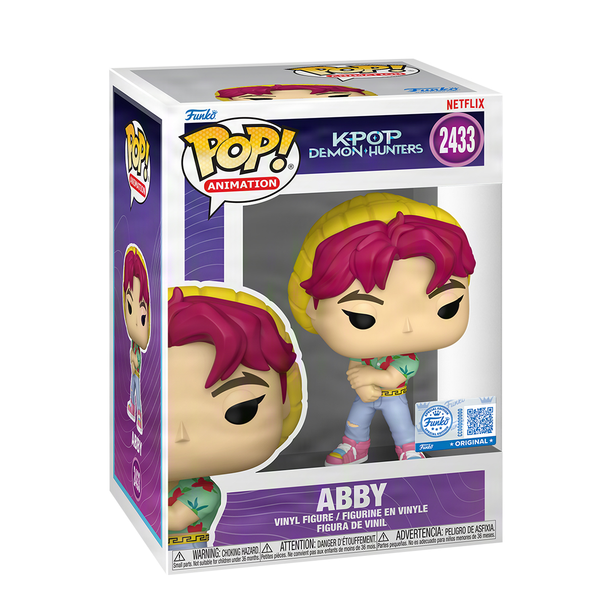 Игровая фигурка Funko POP! серии Кейпоп-охотницы на демонов S2 - Эбби