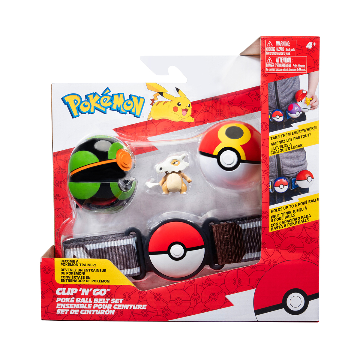 Pokemon W15 Game Set - Cubone Pokeball Belt
