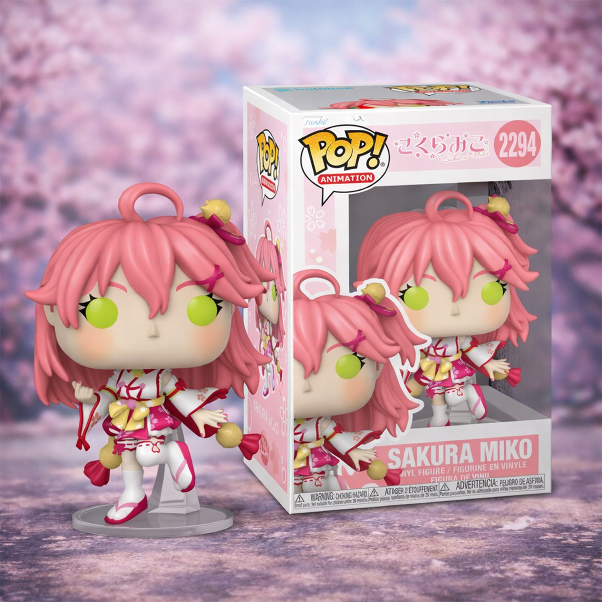 Funko POP! Hololive Series Action Figure - Sakura Miko Funko POP! Hololive Series Action Figure - Sakura Miko
