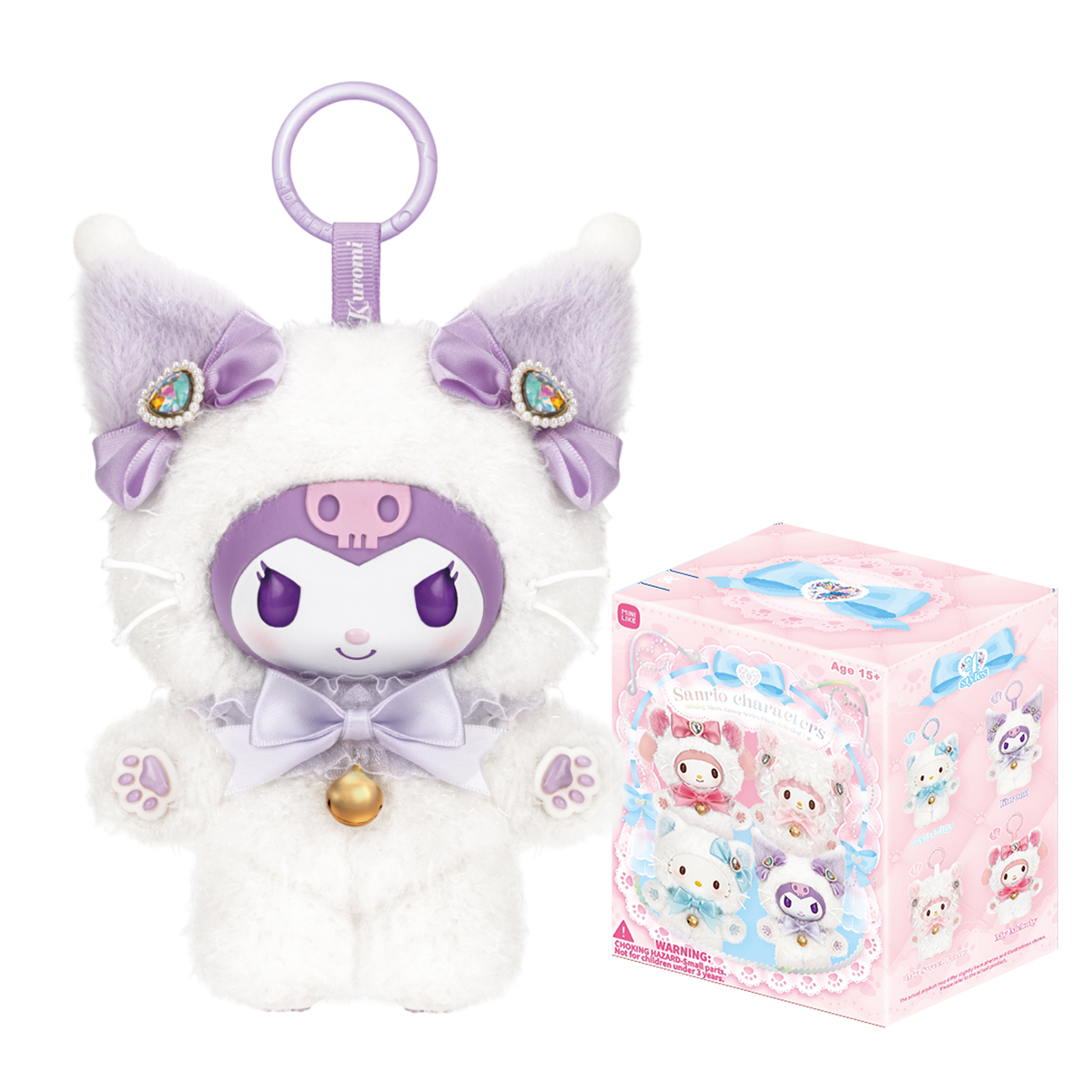 М'яка іграшка-сюрприз на кліпсі Pop Top Sanrio - Мрія з бантиком