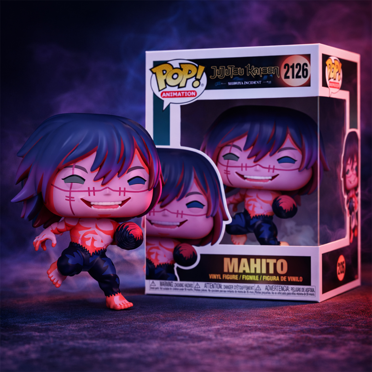 Funko POP! Magic Battle Series Action Figure - Mahito with Drill