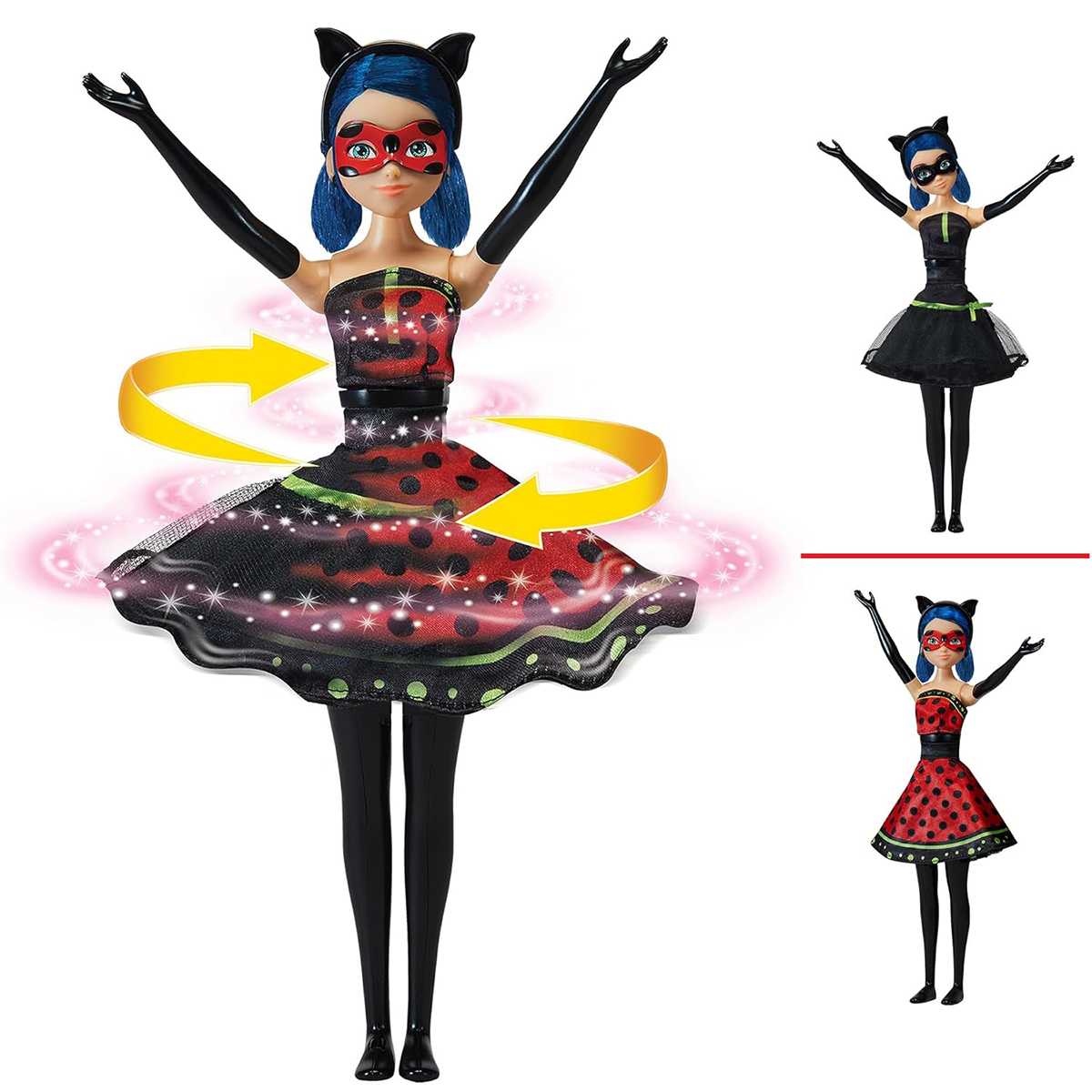 Interactive doll Ladybug and Cat Noir - Designer transformation of Ladybug Interactive doll Ladybug and Cat Noir - Designer transformation of Ladybug