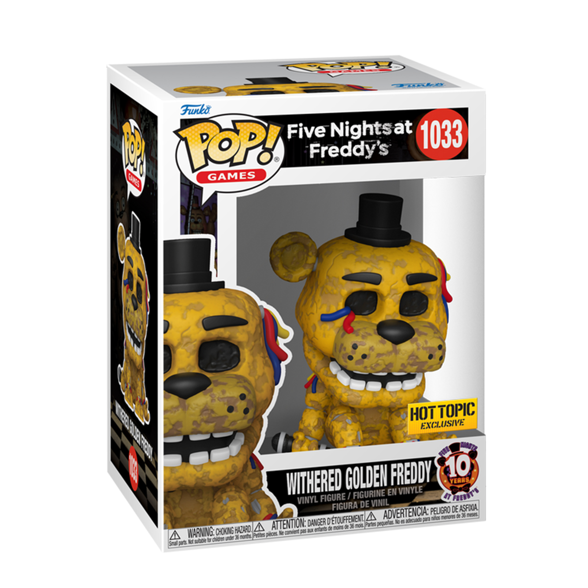 Funko POP! - Broken Gold Freddy