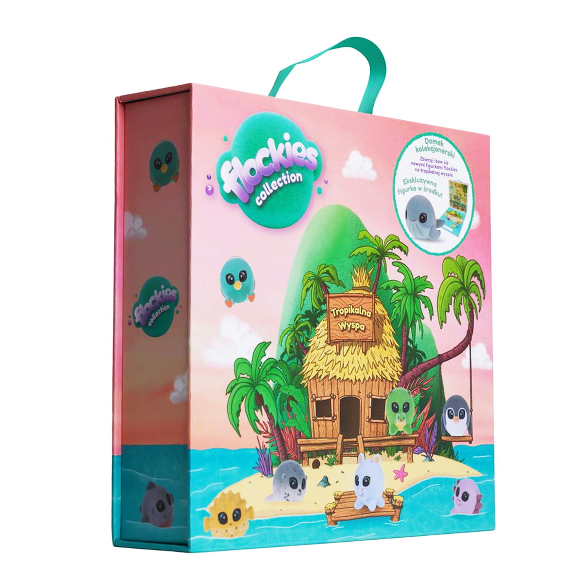 Игровой коллекционный набор Flockies - Тропический остров Игровой коллекционный набор Flockies - Тропический остров