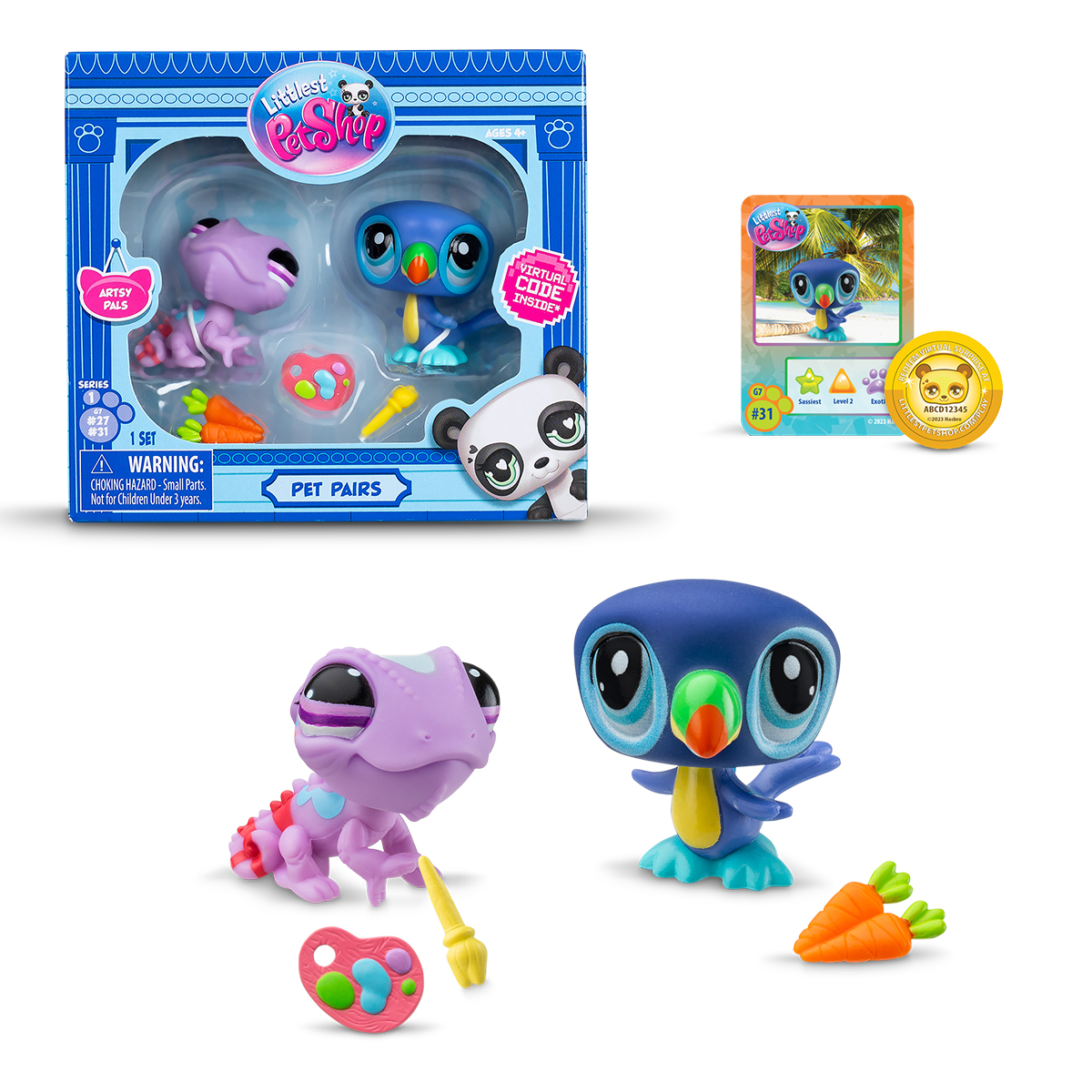 Littlest Pet Shop Art Friends Playset Littlest Pet Shop Art Friends Playset