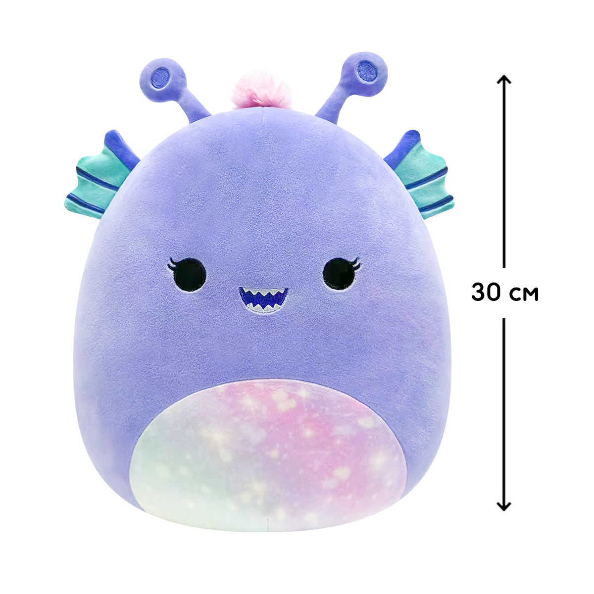 Squishmallows Plush Toy – Alien Roboyo (30 cm)