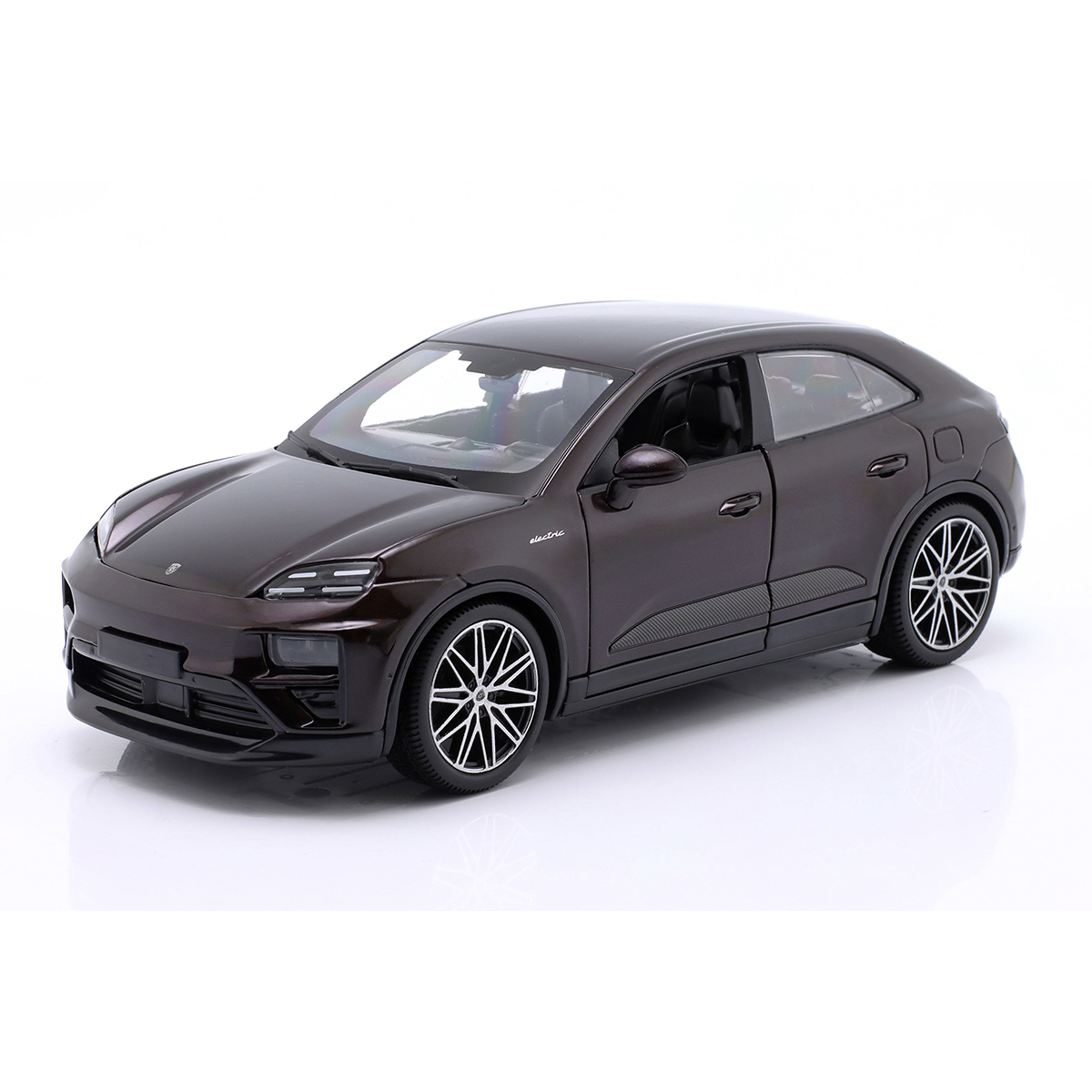 Car model - Porsche Macan 4 Electric (black, 1:24)