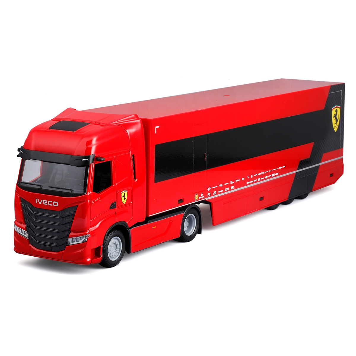 Playset - Iveco S-Way Truck and SF-24 Race Car (1:43)