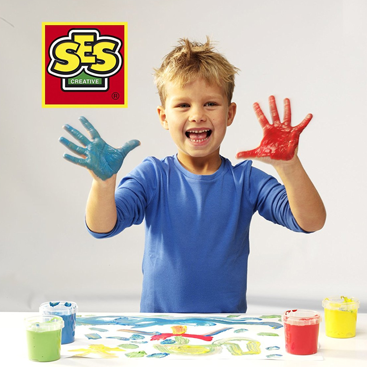 Finger paints of the Eco series - my first drawings