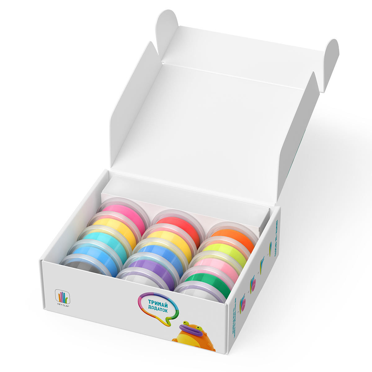 Mega Set of Self-Hardening Plasticine Lipaka - Exotic Animals